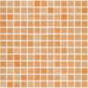 Mosaico Niebla naranja antideslizante