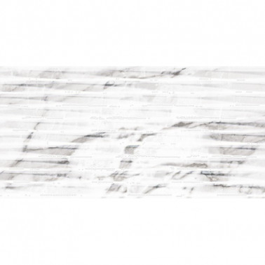 Carrara Lined Shine White 30x60