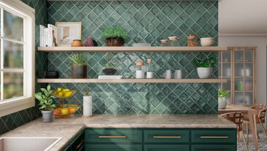 azulejo de cocina imitacion mosaico